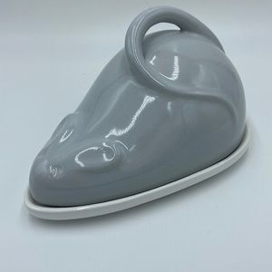 Vintage Bellini Italy 🇮🇹 cheese mouse dome